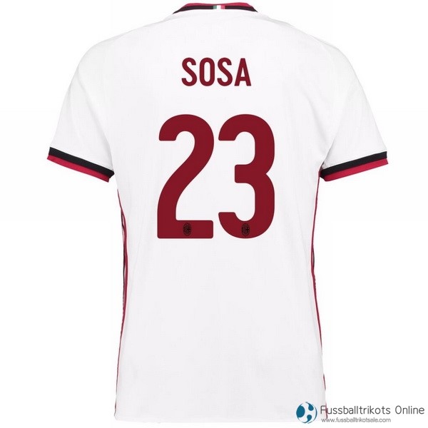 AC Milan Trikot Auswarts Sosa 2017-18 Fussballtrikots Günstig